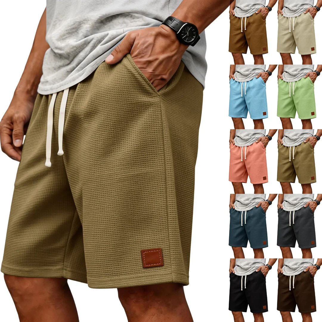 Garenix - Textured Athleisure Shorts