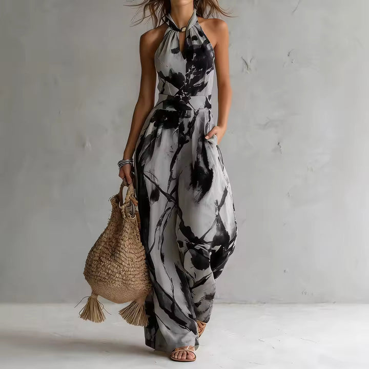 Rosalba - Artistic Print Jumpsuit