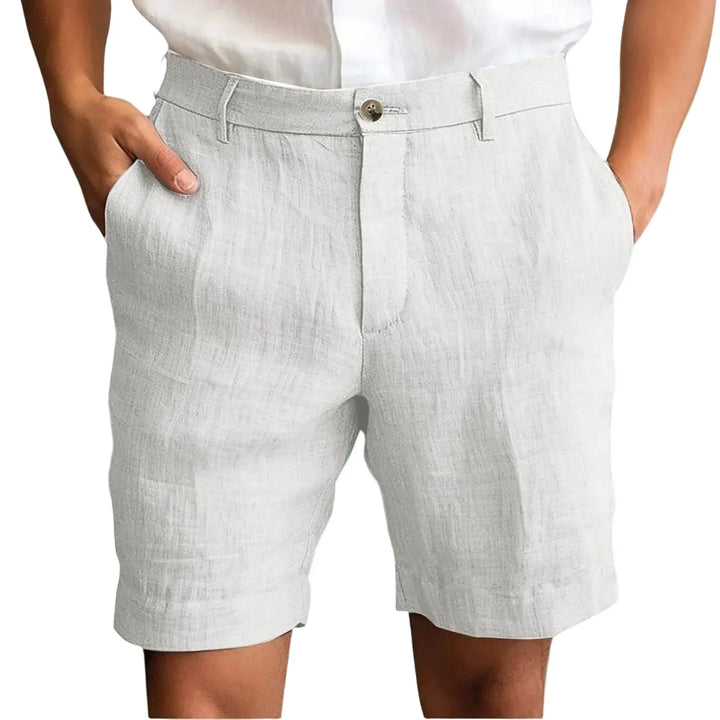 Nestor - Tailored Linen Shorts
