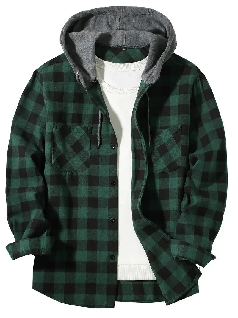 Jastor - Insulated Checked Jacket