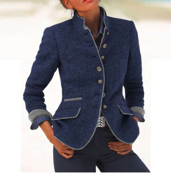 Violeta - Featherlight High-Collar Jacket