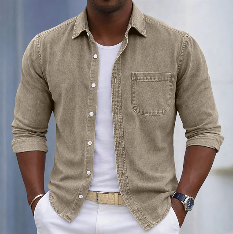 Cromwell - Soft-Touch Long-Sleeve Shirt