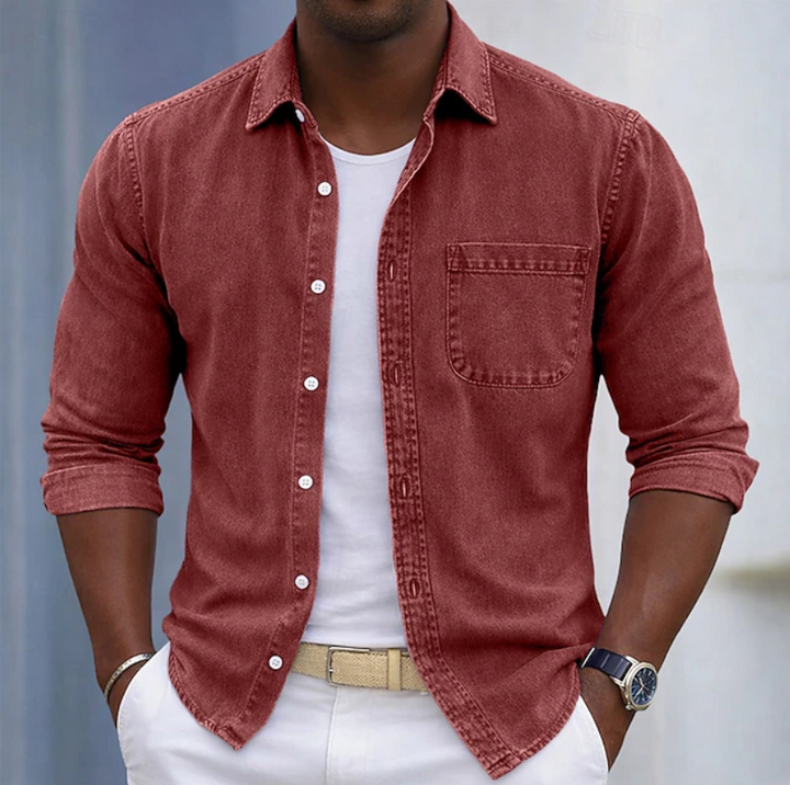 Cromwell - Soft-Touch Long-Sleeve Shirt