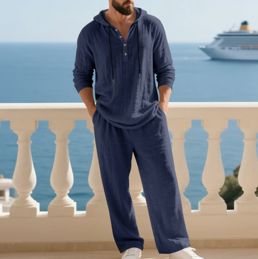 Highmore - Relaxed-Fit Linen Two-Piece Set