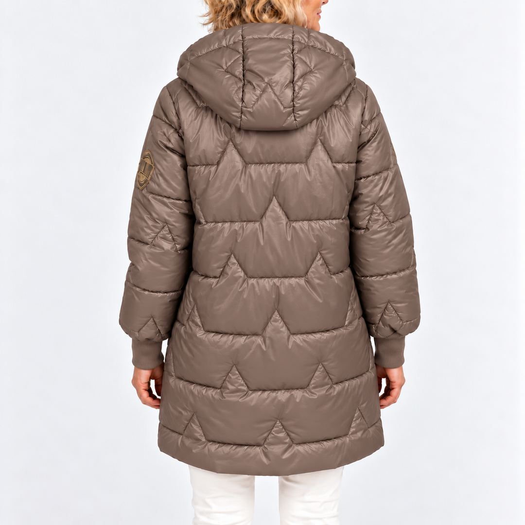 Tilda - Quilted Longline Puffer Jacket