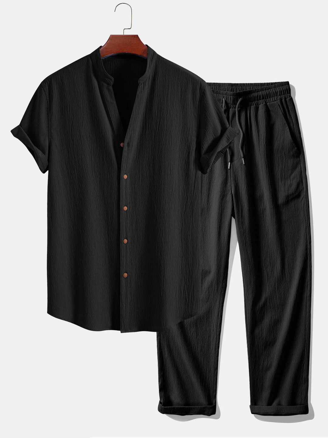 Larkin - Textured Two-Piece Set