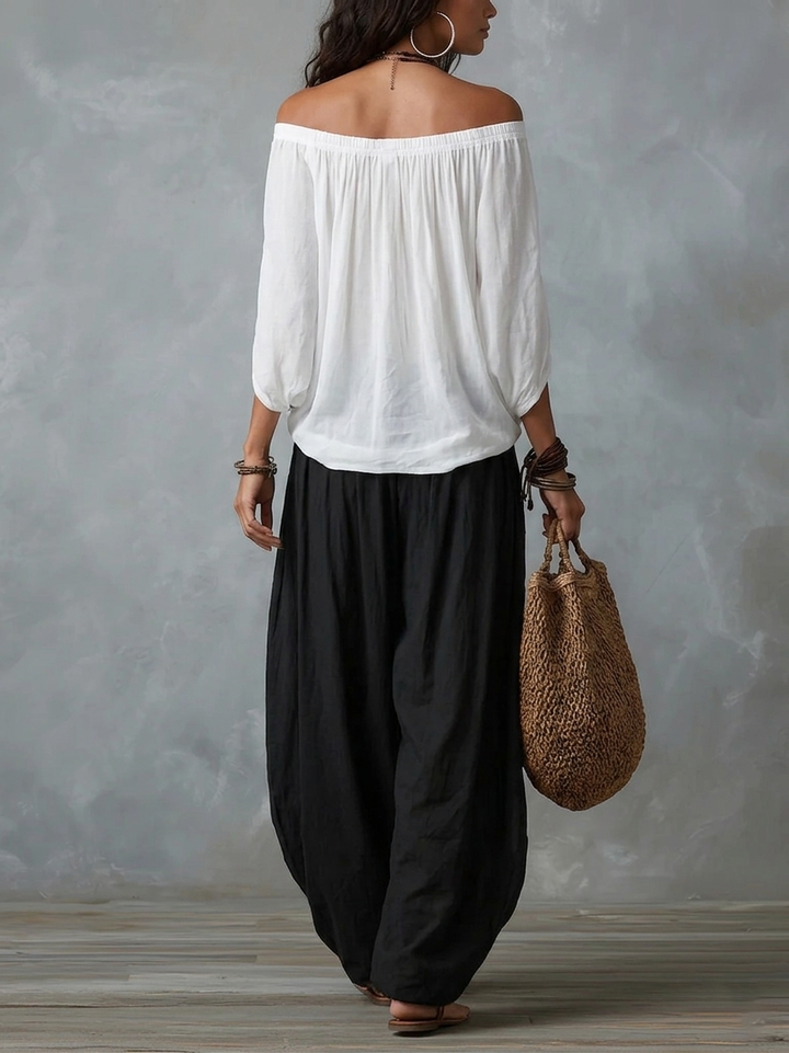 Beatha - Fluid Off-Shoulder Co-ord Set
