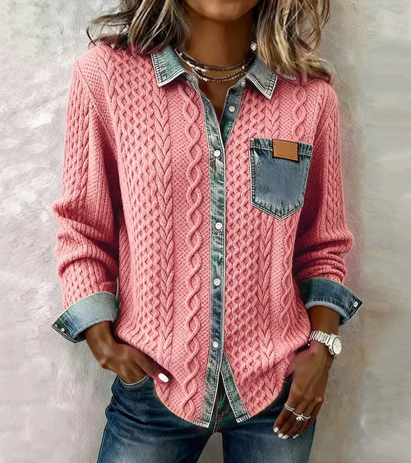 Tiralia - Textured Knit Shirt