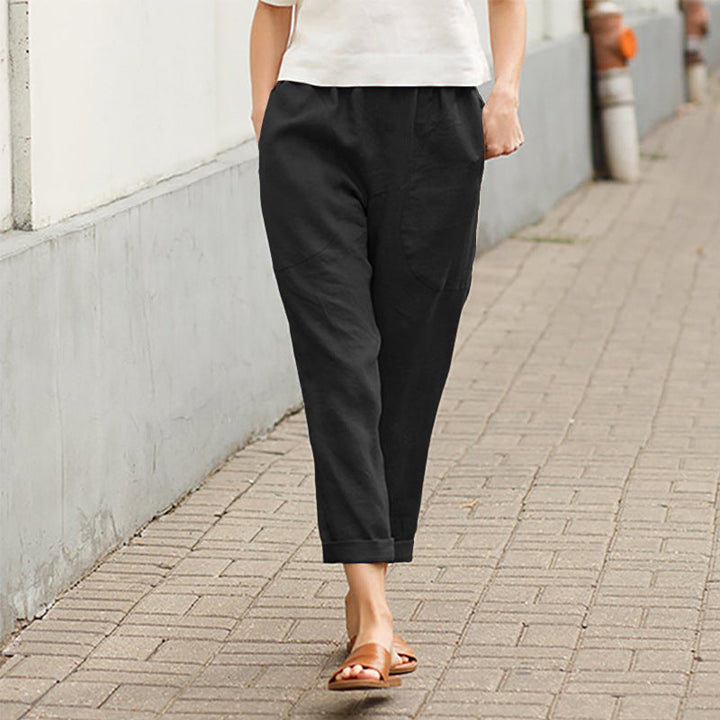 Lyra - Tailored Straight-Leg Trousers