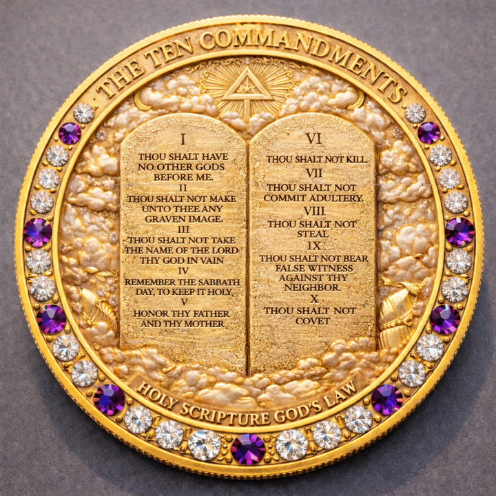 Wilmot - Jesus Christ Ten Commandments Commemorative Coin