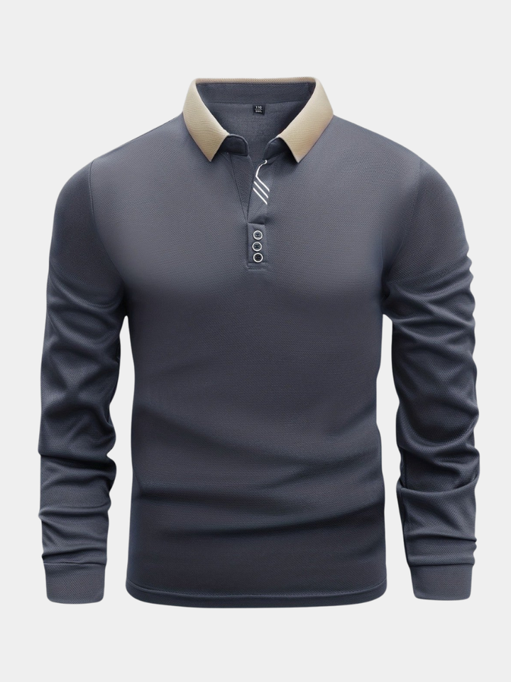 Arlixon - Lightweight Long-Sleeve Polo