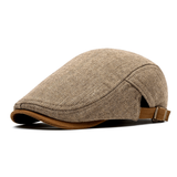 Linus - Textured Flat Cap