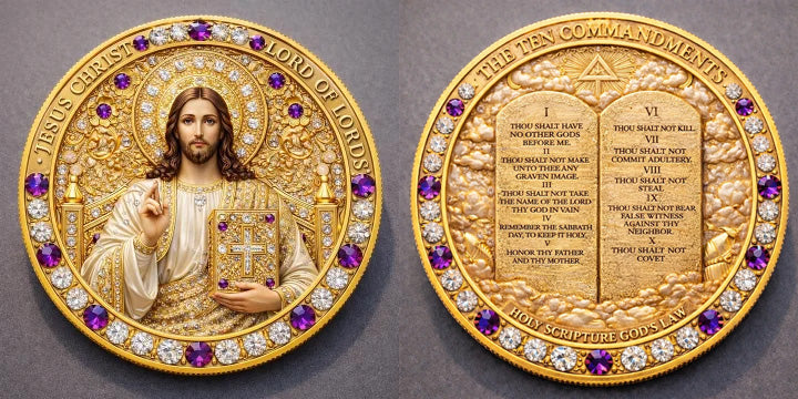 Wilmot - Jesus Christ Ten Commandments Commemorative Coin