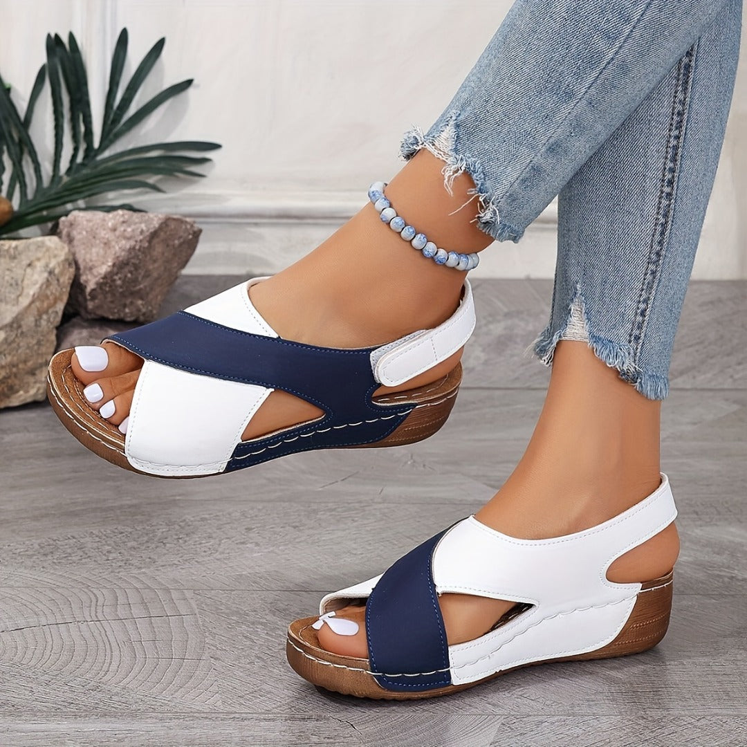 Gela - Open-Toe Comfort Sandals