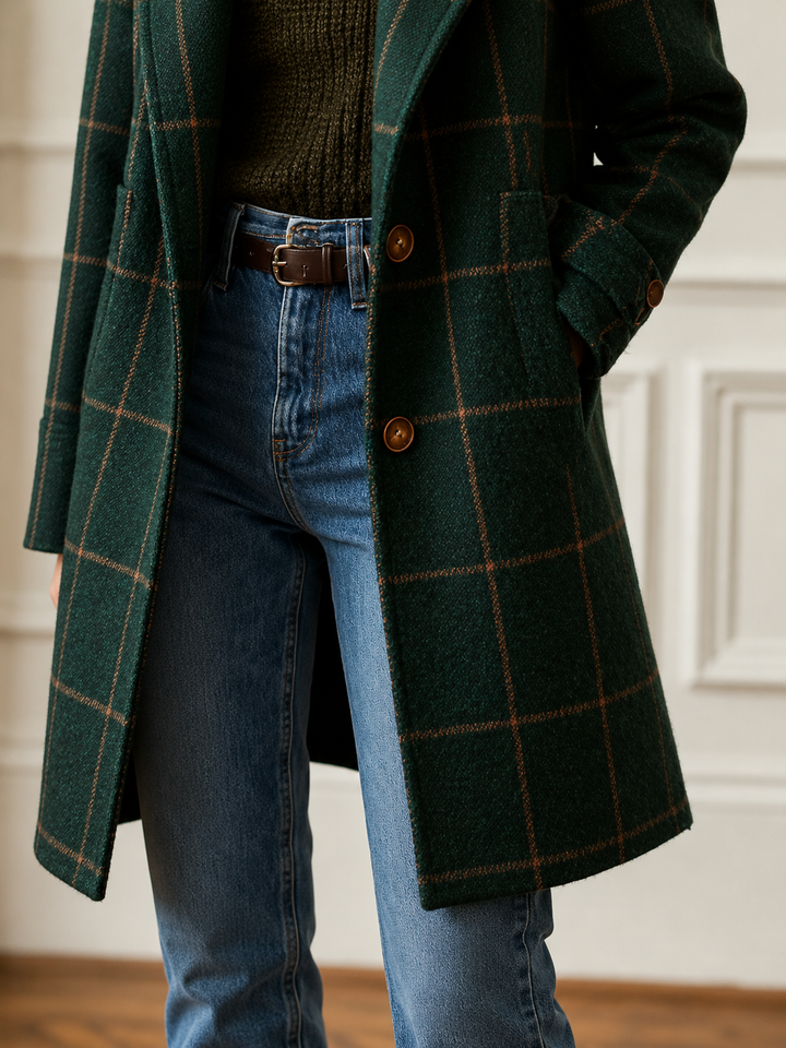 Xylaria - Heavyweight Check Coat