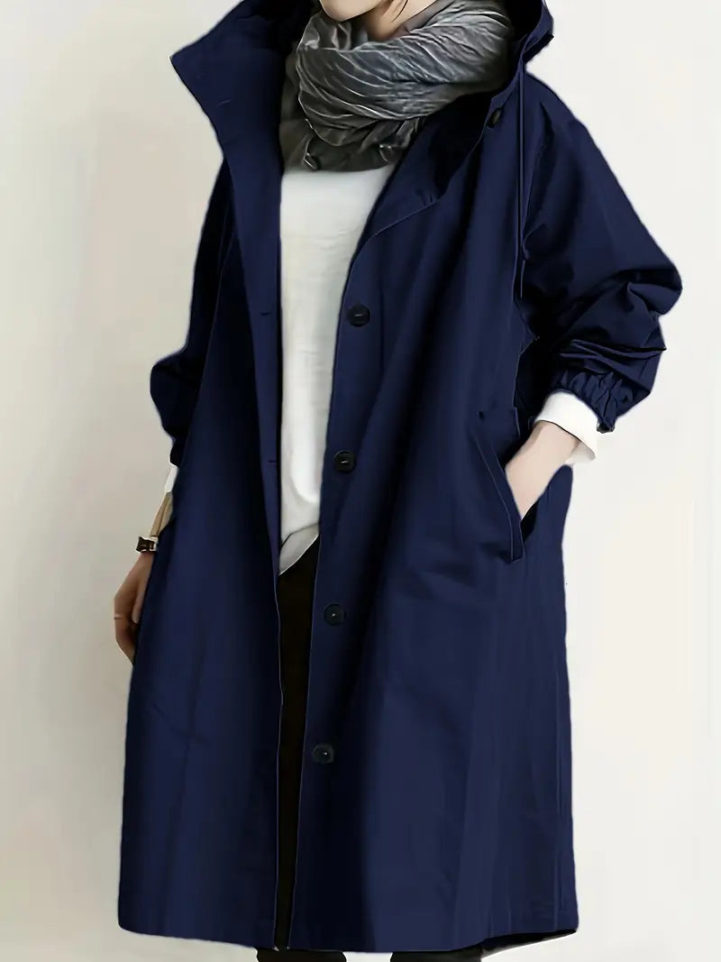 Lyonesse - Water-Resistant Oversized Trench Coat