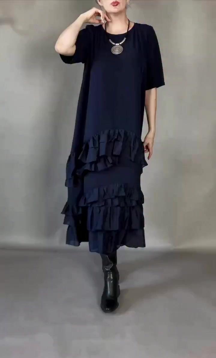 Elena - Soft-Touch Tiered Maxi Dress