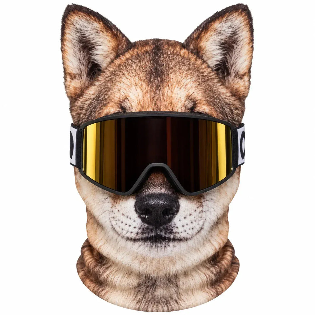 Hadren - Soft-Touch Animal Face Ski Mask