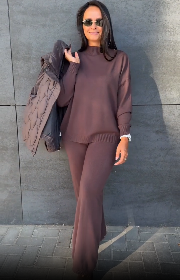 Wrenessa - Soft-Touch 3-Piece Co-ord Set
