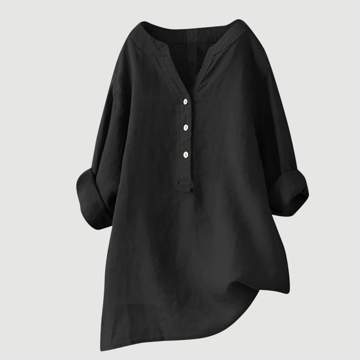 Amber - Airy Linen Blouse