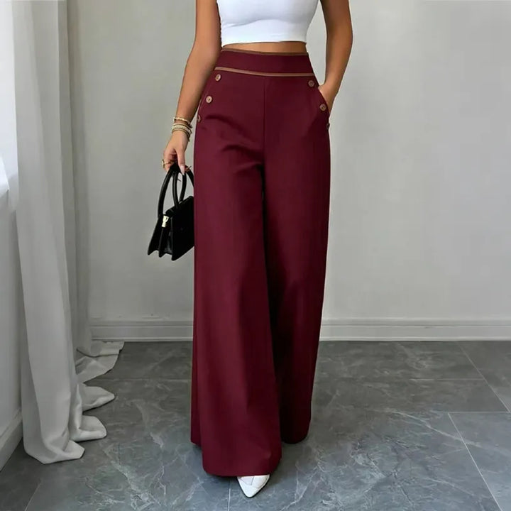 Oriessa - High Waist Sailor Trousers