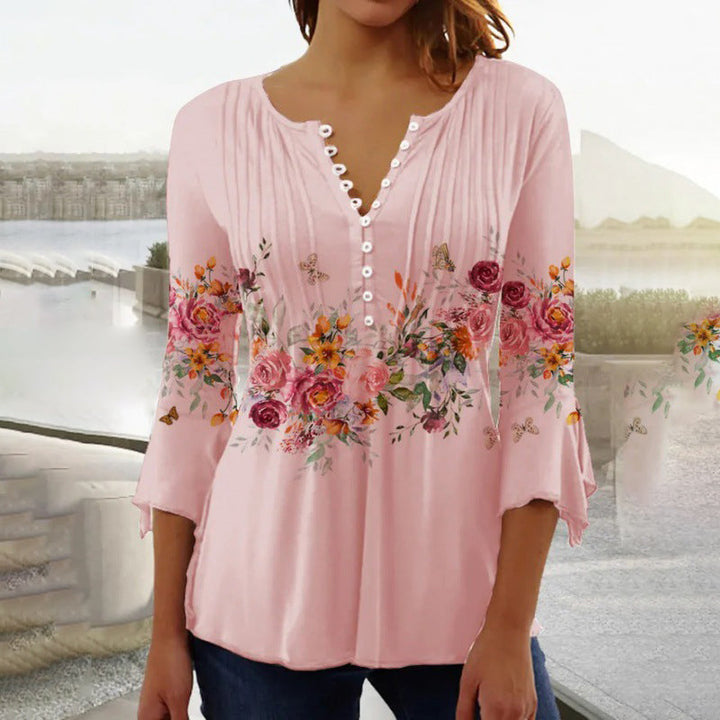 Devika - Floral Print Blouse