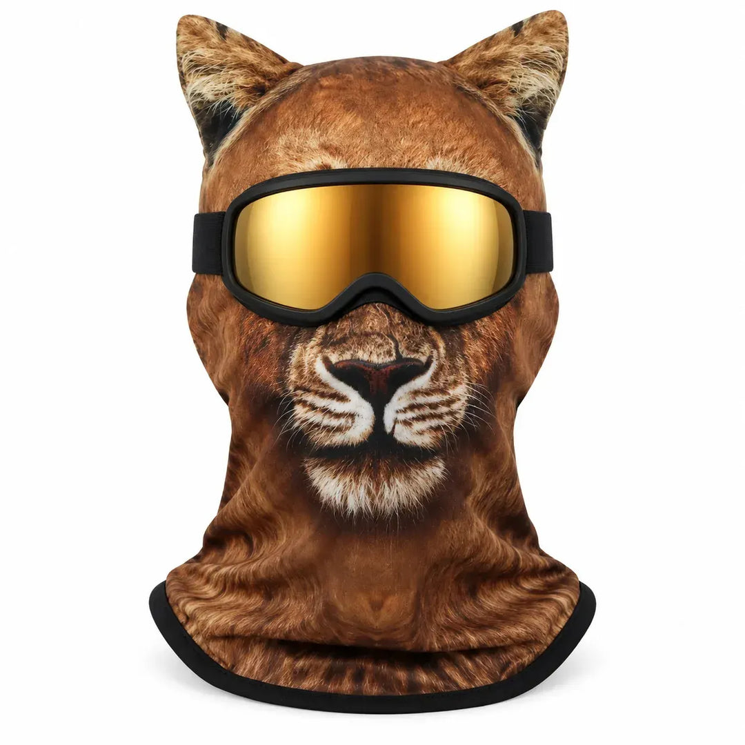 Hadren - Soft-Touch Animal Face Ski Mask