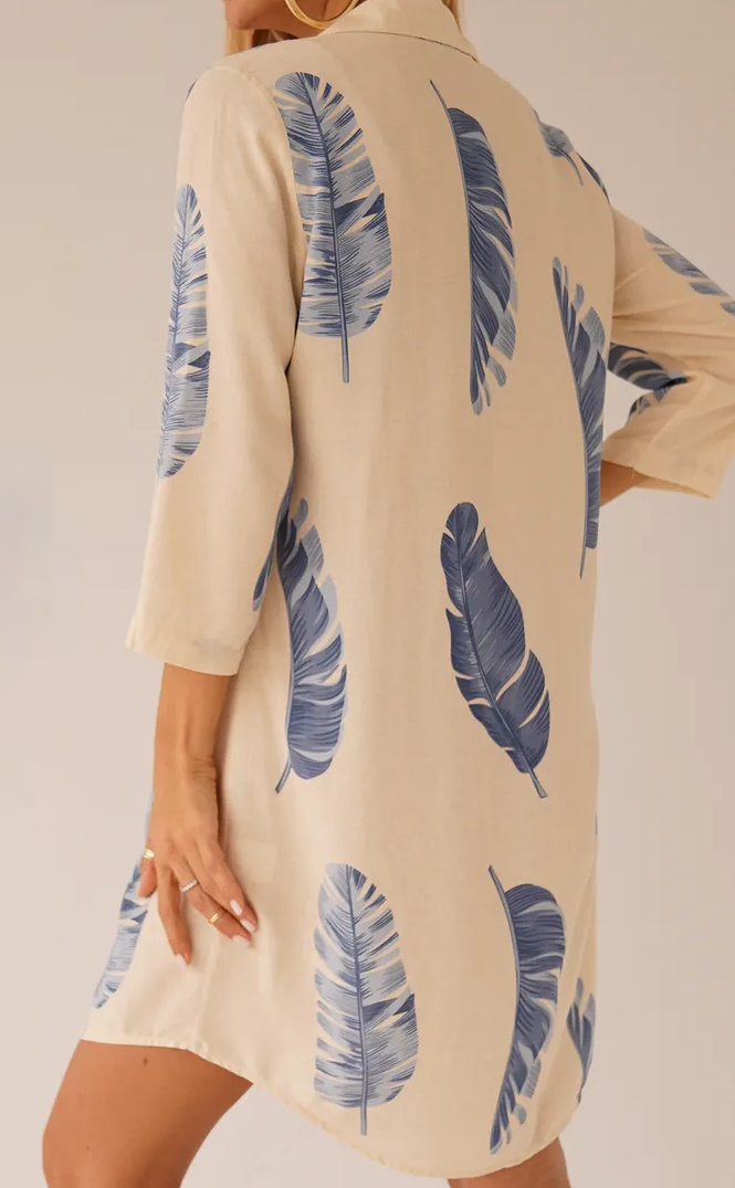 Daniela - Long Shirt Swim Cover-Up