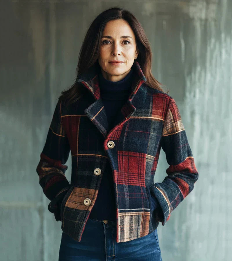 Tirena - Tailored Checked Jacket