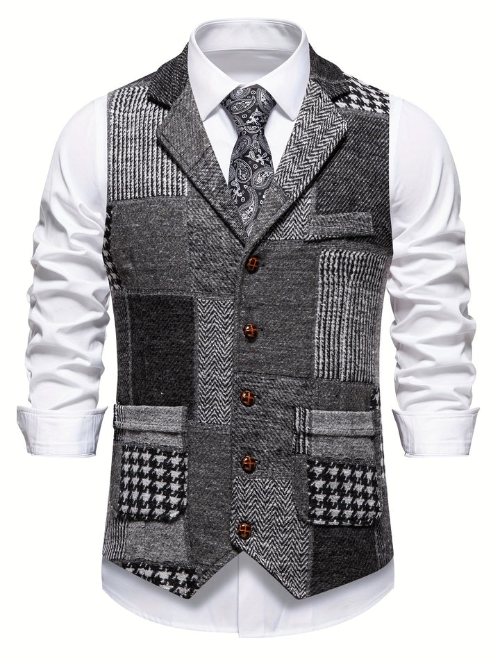 Evren - Tailored Patchwork Gilet
