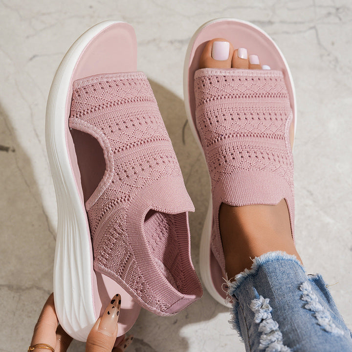 Aerin - Cushioned Platform Sandals