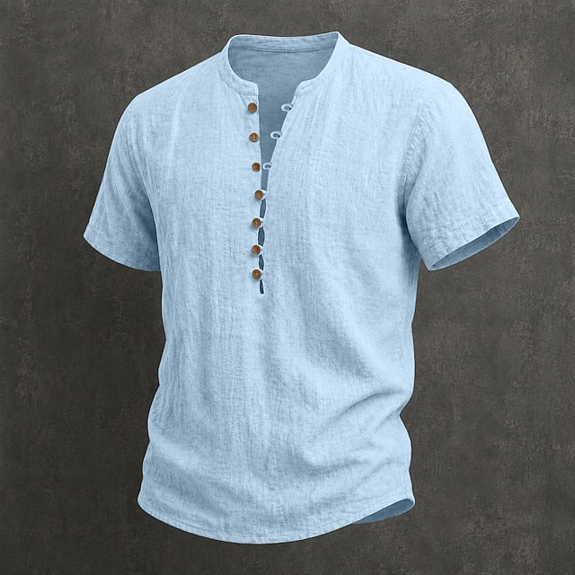 Bowie - Breathable Linen Shirt