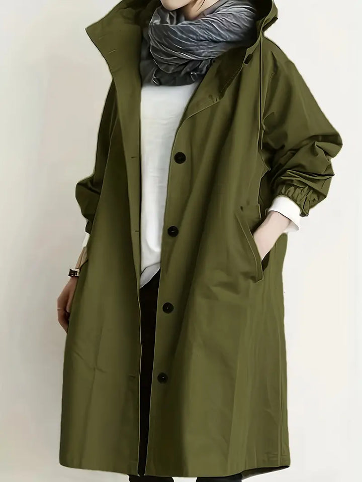 Lyonesse - Water-Resistant Oversized Trench Coat