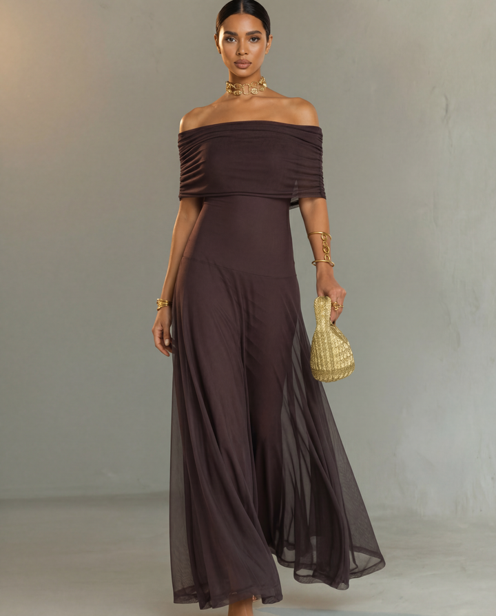 Zailyre - Soft-Touch Off-Shoulder Dress