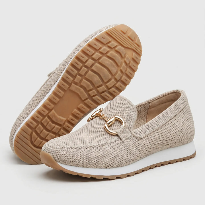 Rosamira - Cushioned Slip-On Loafers