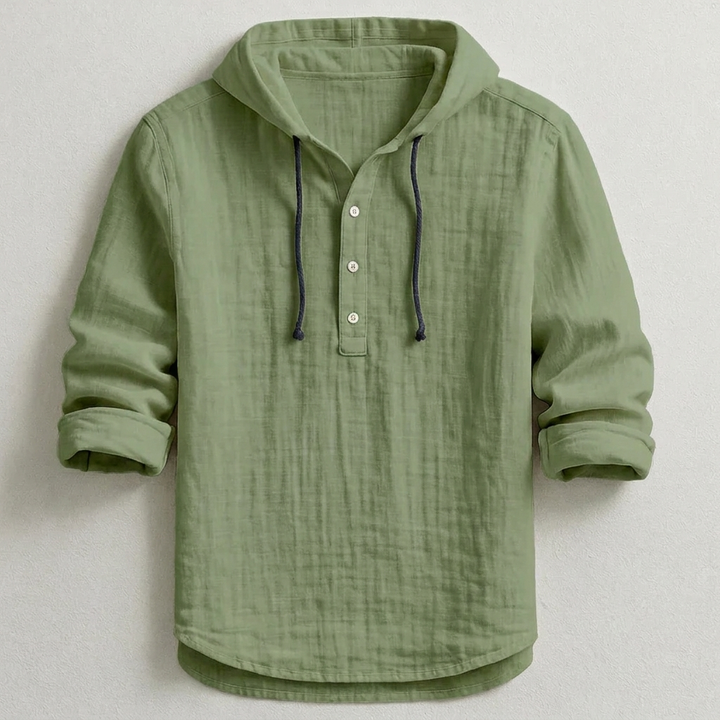 Daelor - Soft-Touch Hooded Shirt