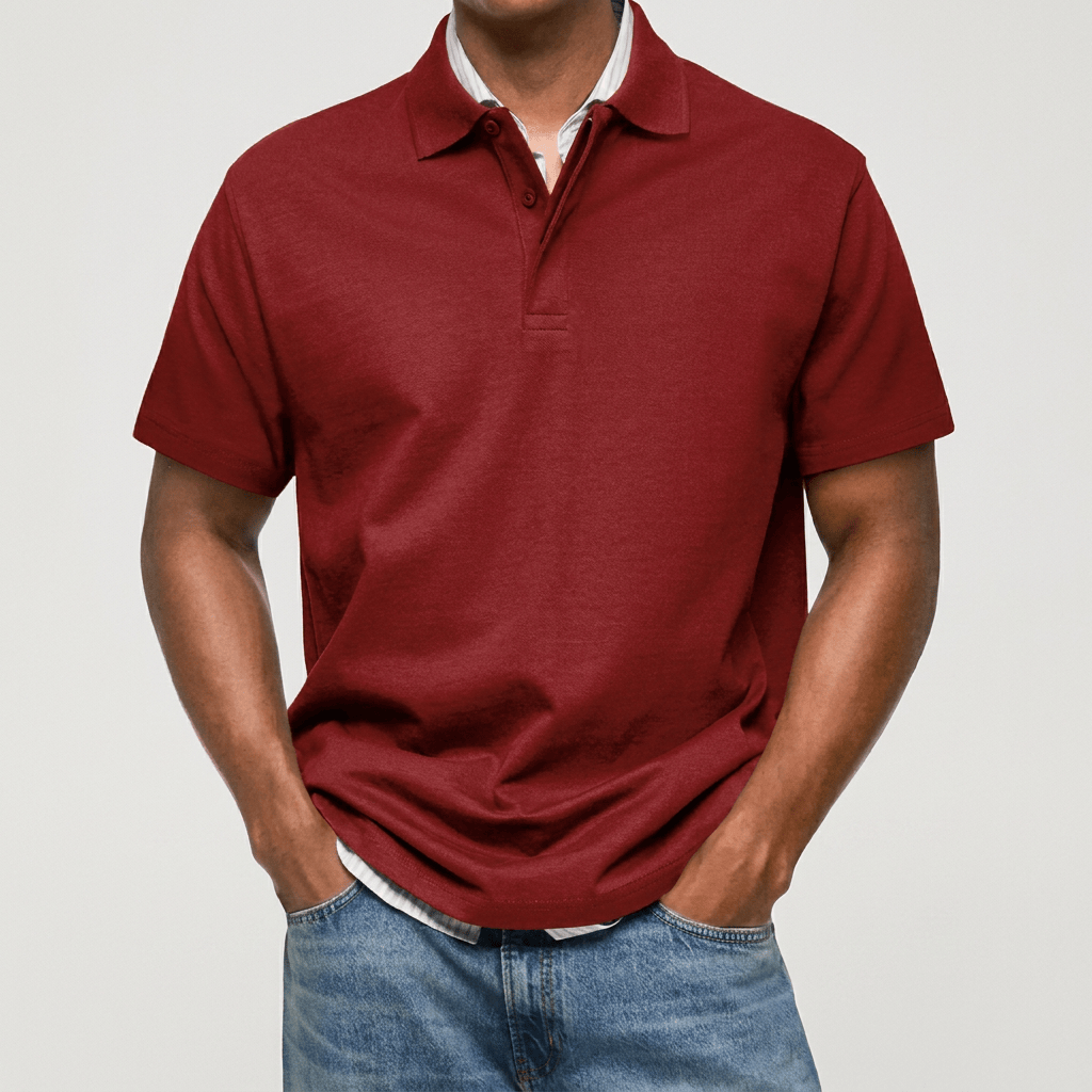 Stewart - Textured Knit Polo