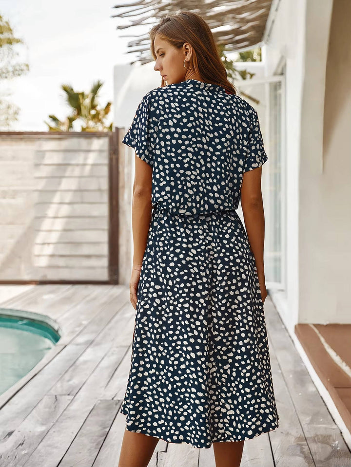 Viviana - Relaxed Collared Midi Dress