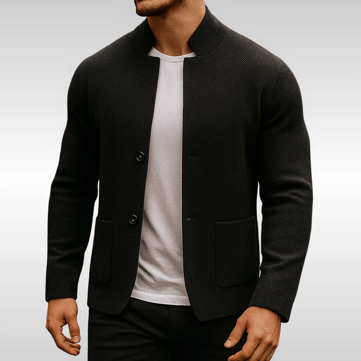Vornick - Textured Knit Blazer