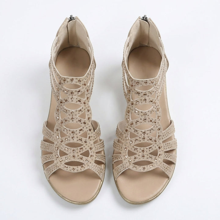 Quinzelia - Contoured Wedge Sandal