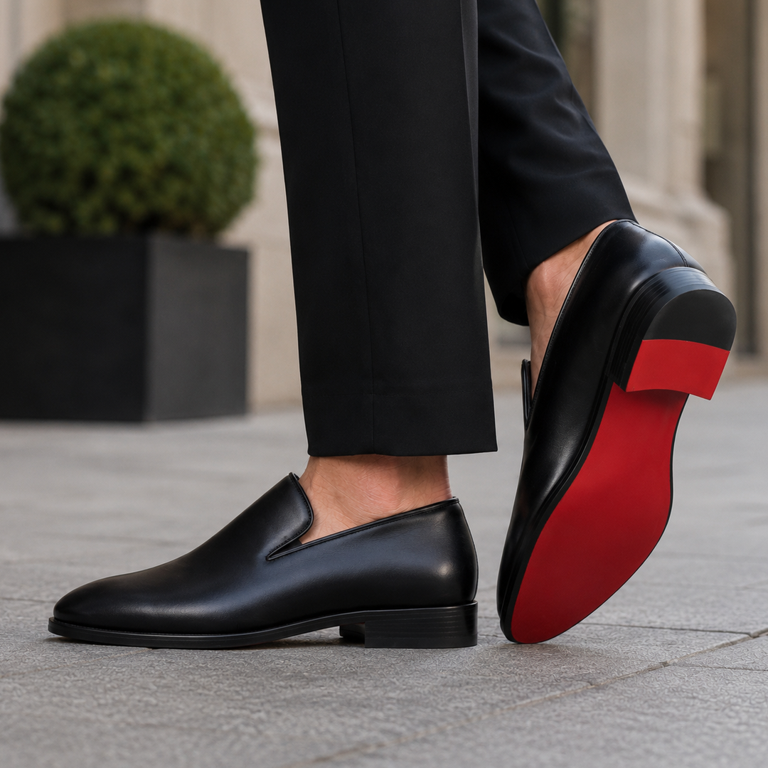 Dougie - Red-Sole Loafers