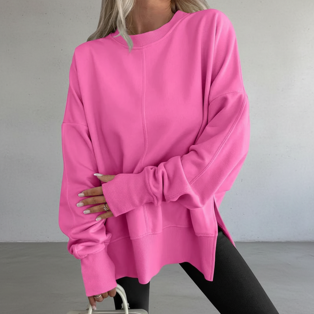 Zolia - Soft-Touch Oversized Sweatshirt