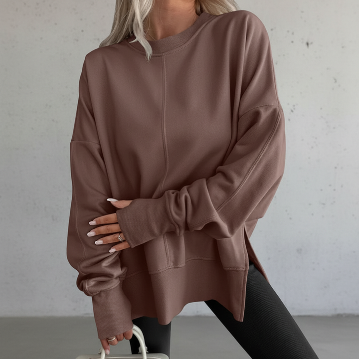 Zolia - Soft-Touch Oversized Sweatshirt