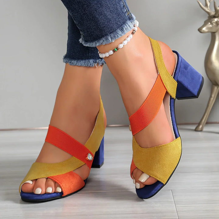 Lurene - Cushioned Block Heels