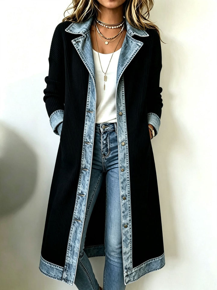 Odelia - Textured Long Cardigan