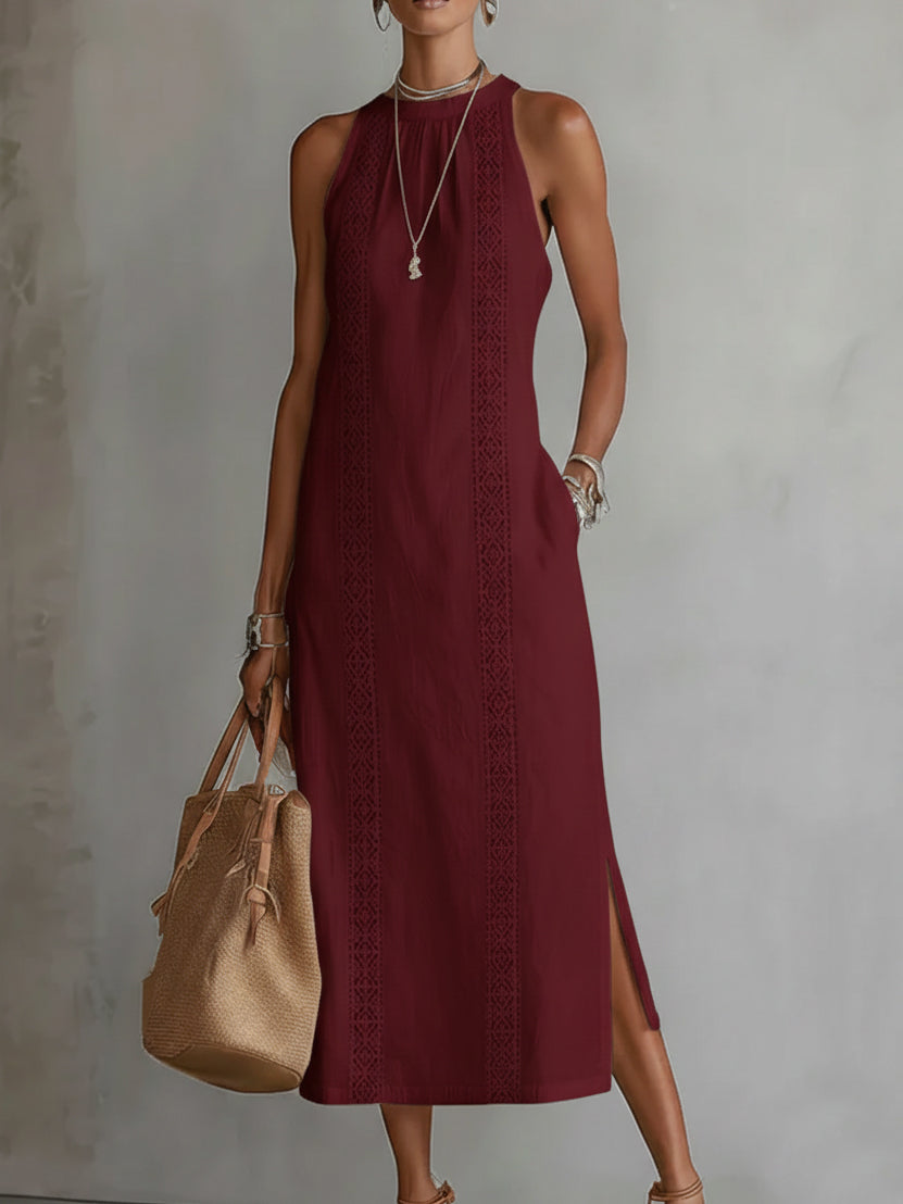 breezy linen dress Easy Breezy Prism Linen Dress