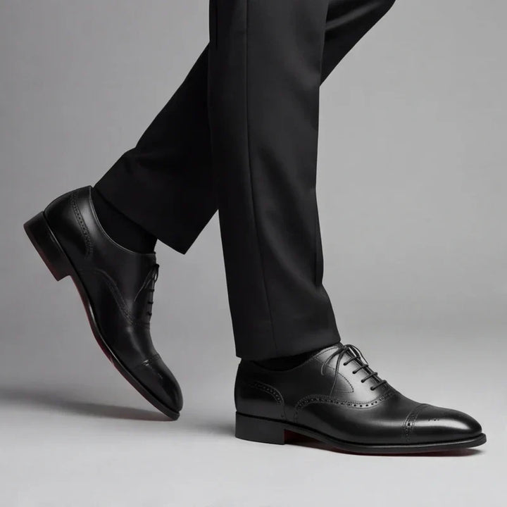 Arvid - Premium Cap-Toe Oxford Shoes
