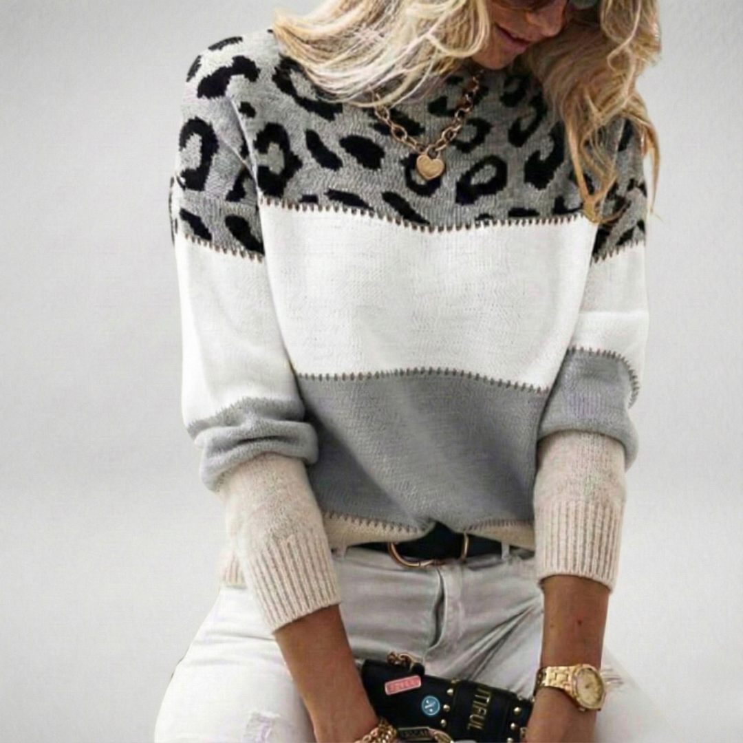 Arlaya - Soft-Touch Leopard Jumper