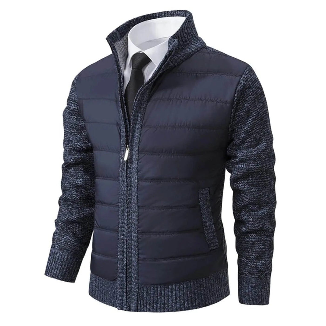 Ivoren - Tailored Checked Zip-Front Jacket