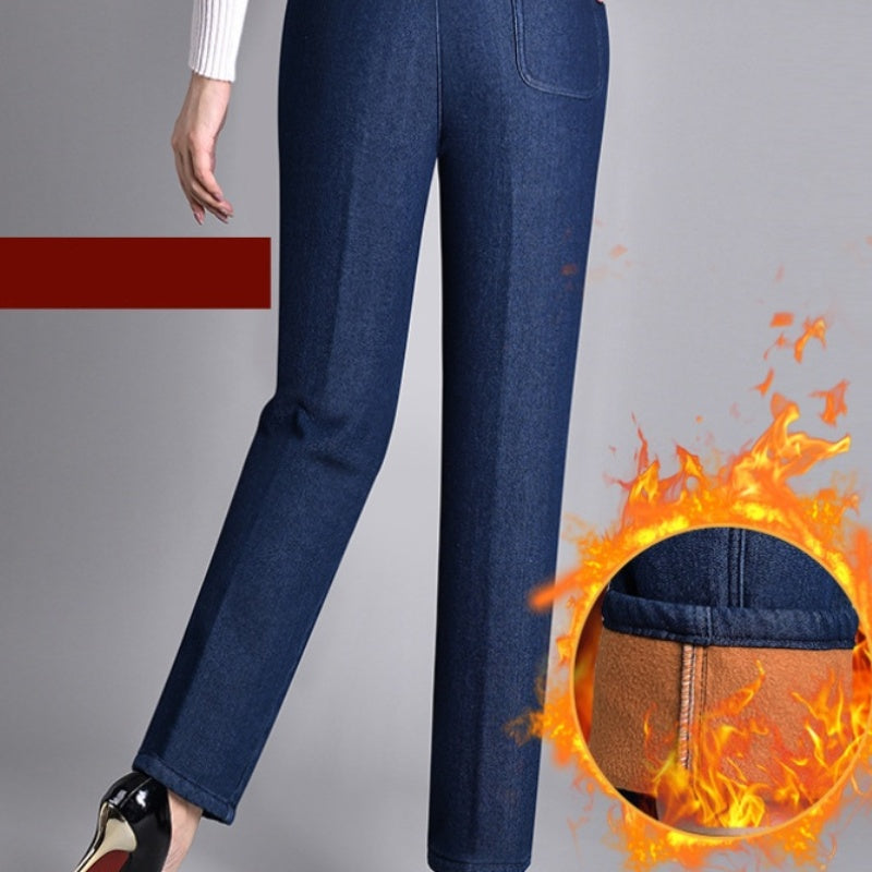 Teliraen - Soft-Touch Straight-Leg Jeans